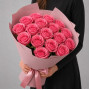 15 розовых роз